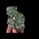 Natural Green Transparent Cubic Fluorite, Mineral Specimen:Zhejiang,China (145*90*45MM) - image 5