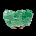 Natural Green Transparent Cubic Fluorite, Mineral Specimen:Zhejiang,China (155*95*60MM) - image 4