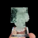 Natural Green Transparent Cubic Fluorite, Mineral Specimen:Zhejiang,China (25*30*30MM) - image 4