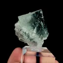 Natural Green Transparent Cubic Fluorite, Mineral Specimen:Zhejiang,China (25*30*30MM) - image 2