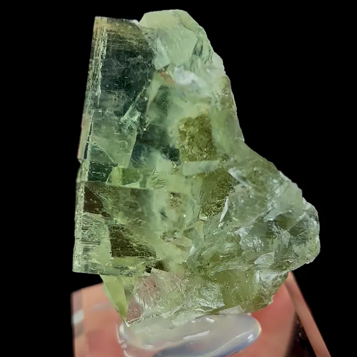 Natural Green Transparent Cubic Fluorite, Mineral Specimen:Zhejiang,China (30*50*35MM) - image 4