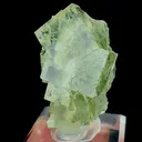 Natural Green Transparent Cubic Fluorite, Mineral Specimen:Zhejiang,China (30*50*35MM) - image 2