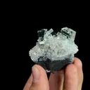 Natural Green Transparent Cubic Fluorite, Mineral Specimen:Zhejiang,China (45*40*30MM) - image 4