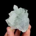 Natural Green Transparent Cubic Fluorite, Mineral Specimen:Zhejiang,China (60*60*45MM) - image 1