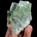 Natural Green Transparent Cubic Fluorite, Mineral Specimen:Zhejiang,China (85*55*45MM) - image 3