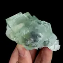 Natural Green Transparent Cubic Fluorite, Mineral Specimen:Zhejiang,China (85*55*45MM) - image 6