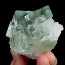 Natural Green Transparent Cubic Fluorite, Mineral Specimen:Zhejiang,China (85*55*45MM) - image 4