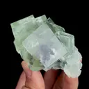 Natural Green Transparent Cubic Fluorite, Mineral Specimen:Zhejiang,China (85*55*45MM) - image 2