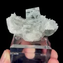 Natural Green Transparent Fluorite and Quartz, Mineral Specimen:Zhejiang,China (55*40*35MM) - image 1