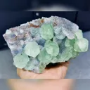 Natural Green Transparent Fluorite comes from Fujian,China 160*100*80MM - image 1
