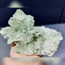 Natural Green Transparent Fluorite comes from Xianghualing,Hunan 130*100*95MM - image 1