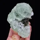 Natural Green Transparent Fluorite comes from Xianghualng,Hunan 55*85*55MM - image 4