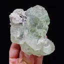 Natural Green Transparent Fluorite comes from Xianghualng,Hunan 55*85*55MM - image 3