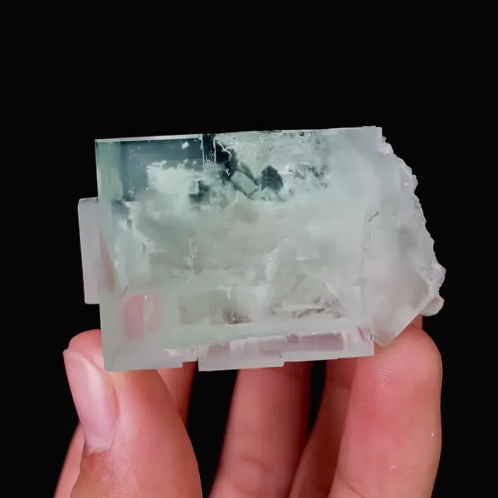 Natural Green Transparent Fluorite, Mineral Specimen:Xianghualing,Hunan (30*50*40MM) - image 6