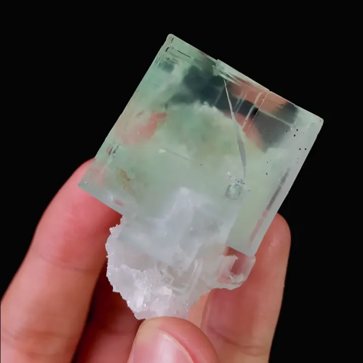 Natural Green Transparent Fluorite, Mineral Specimen:Xianghualing,Hunan (30*50*40MM) - image 5