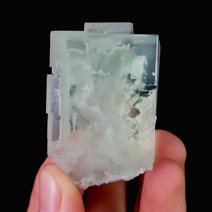 Natural Green Transparent Fluorite, Mineral Specimen:Xianghualing,Hunan (30*50*40MM) - image 2