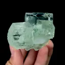 Natural Green Transparent Fluorite, Mineral Specimen:Xianghualing,Hunan (55*55*45MM) - image 2