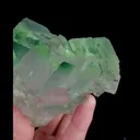 Natural Green Transparent Fluorite, Mineral Specimen:Xianghualing,Hunan (80*100*40MM) - image 4