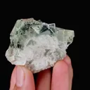 Natural Green Transparent Fluorite, Mineral Specimen:Zhejiang,China (35*40*35MM) - image 3