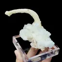 Natural Gypsum and Cyanotrichite Mineral Specimen,High Quality Specimen,GUIZHOU,CHINA(80*66*65mm) - image 1