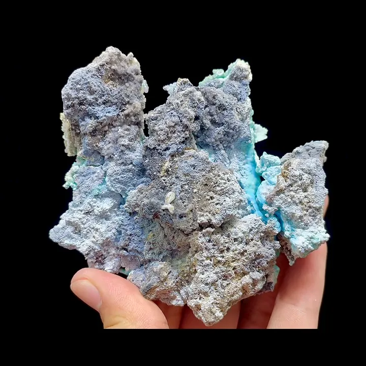 Natural Gypsum and Gibbsite comes from Guizhou,China 90*85*40MM - image 5