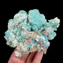 Natural Gypsum and Gibbsite,Mineral Specimen: Guizhou,China (100*100*55MM) - image 6