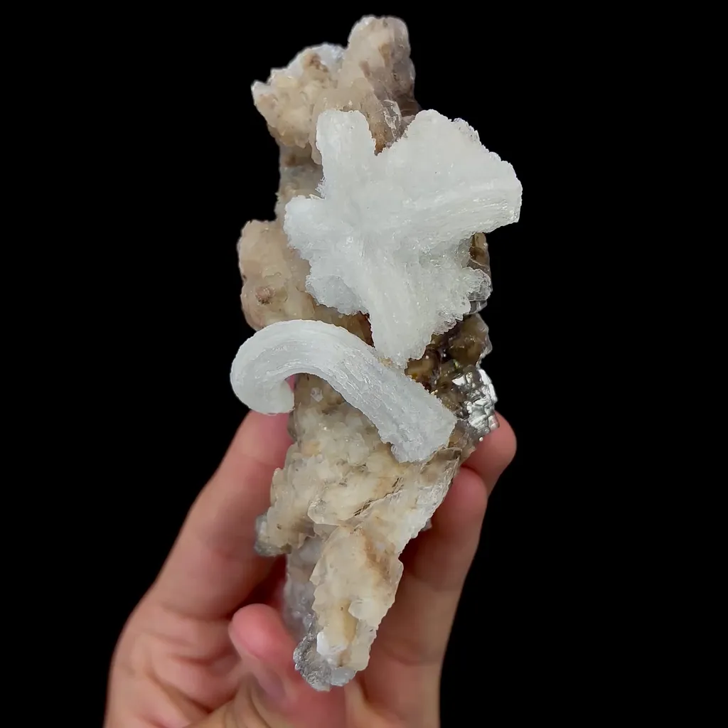 Natural Gypsum Mineral Specimen,High Quality Specimen,GUIZHOU,CHINA(120*53*44mm) image