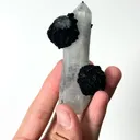 Natural Hematite and Crystal Mineral Specimen,High Quality Specimen,DONGWU BANNER,INNER MONGOLIA,CHINA(37*34*91mm) - image 4