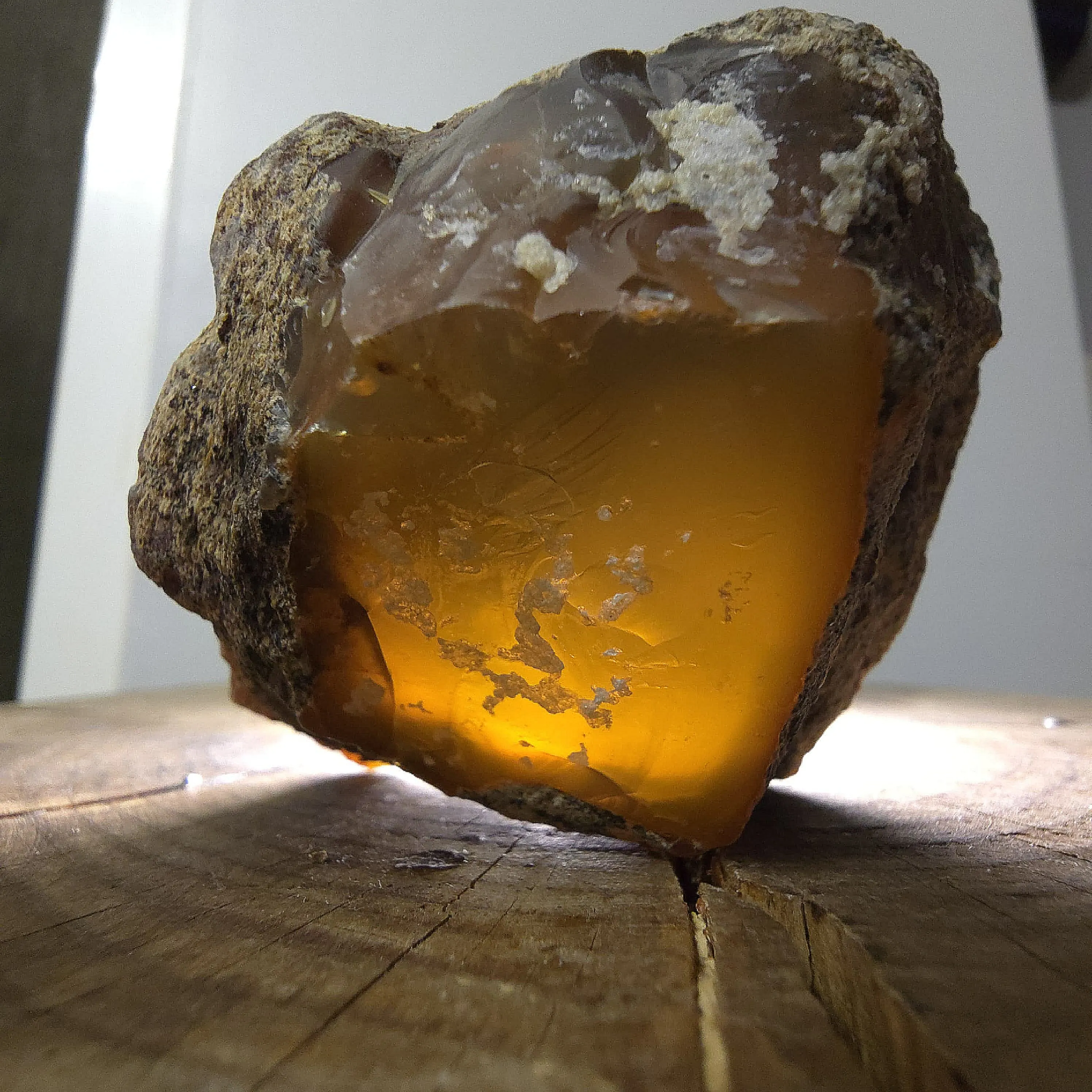 Natural Honey Opal – Raw Specimen – Turkey - image 2