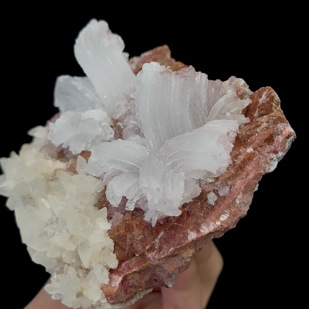 Natural Horn Gypsum Mineral Specimen,High Quality Specimen,GUIZHOU,CHINA(111*85*62mm) - image 3