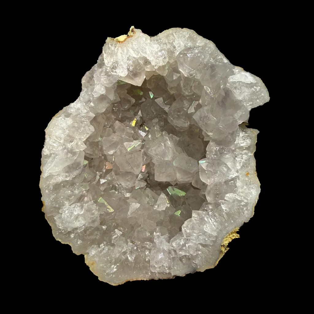 Natural Iridescent Quartz - Rare Anandalite Rainbow Crystal Specimen from Nashik - image 6