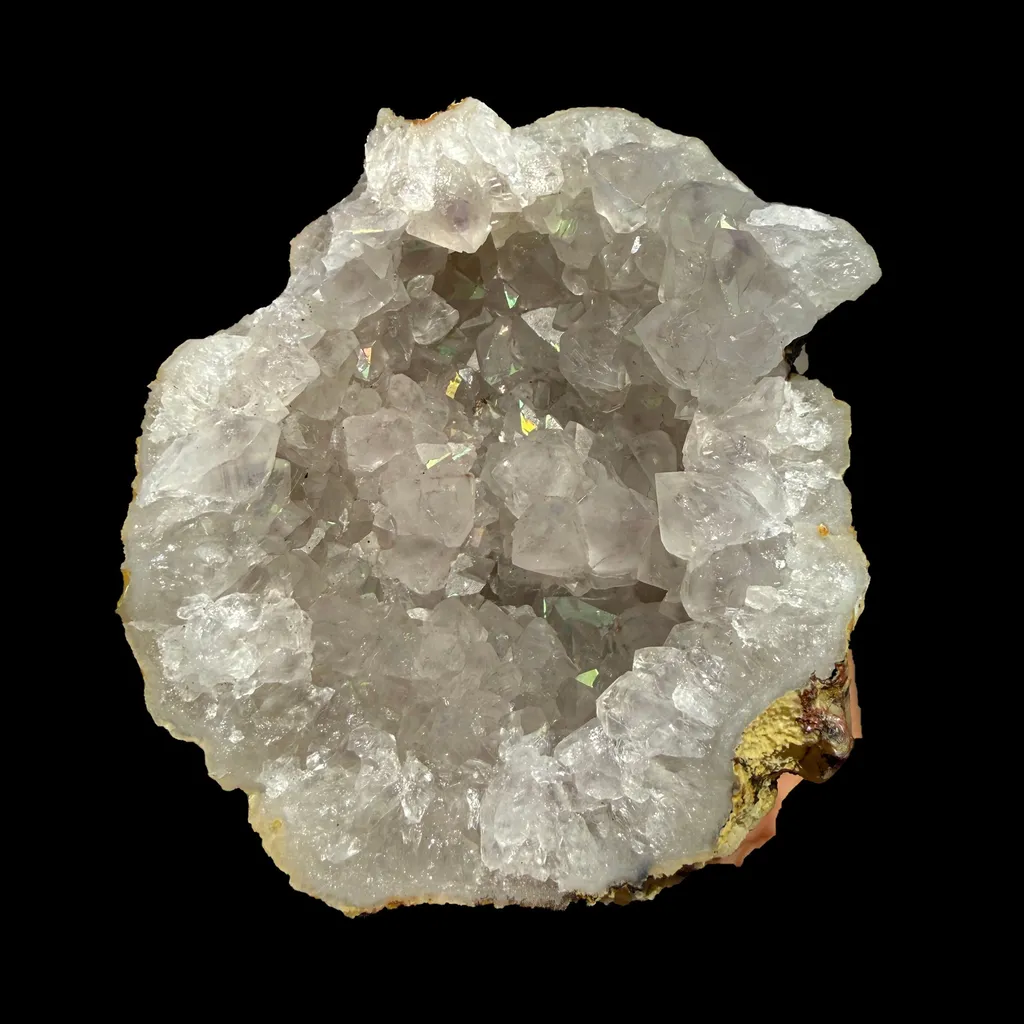 Natural Iridescent Quartz - Rare Anandalite Rainbow Crystal Specimen from Nashik - image 3