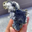 Natural Jamstenite and Fluorite and Quartz Coexist comes from Yaogangxian,Hunan 65*45*40MM - image 1