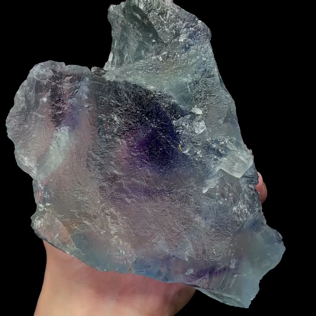 Natural Large Blue Fluorite Mineral Specimen,High Quality Specimen,FUJIAN,CHINA(160*115*60mm) - image 4