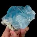 Natural Large Blue Fluorite Mineral Specimen,High Quality Specimen,YAO GANG XIAN,HUNAN,CHINA(101*84*62mm) - image 3