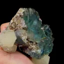 Natural Large Blue Green Fluorite and Calcite Mineral Specimen,High Quality Specimen,FUJIAN,CHINA(170*140*60mm) - image 3
