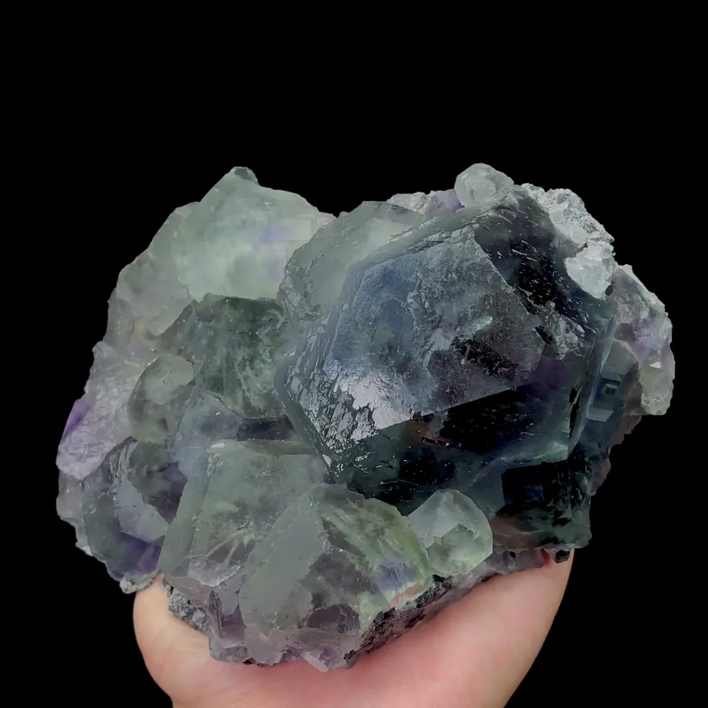 Natural Large Blue Green Fluorite Mineral Specimen,High Quality Specimen,FUJIAN,CHINA(155*120*60mm) - image 4