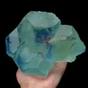 Natural Large Blue Green Fluorite Mineral Specimen,High Quality Specimen,FUJIAN,CHINA(180*130*80mm) - image 1