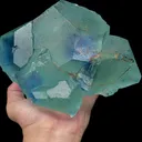 Natural Large Blue Green Fluorite Mineral Specimen,High Quality Specimen,FUJIAN,CHINA(180*130*80mm) - image 2