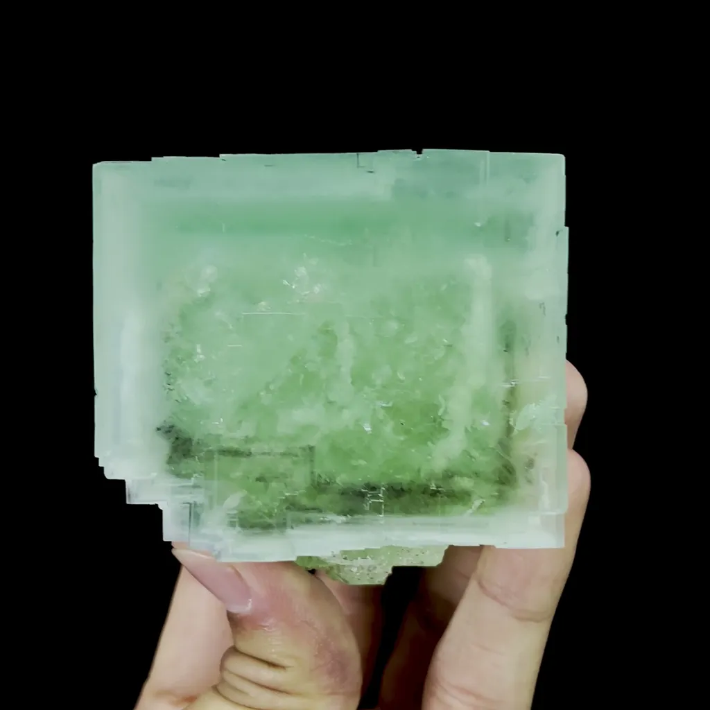 Natural Large Cubic Fluorite Mineral Specimen,High Quality Specimen,ZHEJIANG,CHINA(65*65*47mm) - image 3