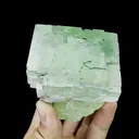 Natural Large Cubic Fluorite Mineral Specimen,High Quality Specimen,ZHEJIANG,CHINA(65*65*47mm) - image 2