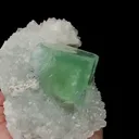 Natural Large Green Cubic Fluorite and Crystal Mineral Specimen,High Quality Specimen,ZHEJIANG,CHINA(135*105*80mm) - image 3