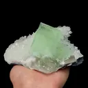Natural Large Green Fluorite and Crystal Mineral Specimen,High Quality Specimen,ZHEJIANG,CHINA(134*100*69mm) - image 1