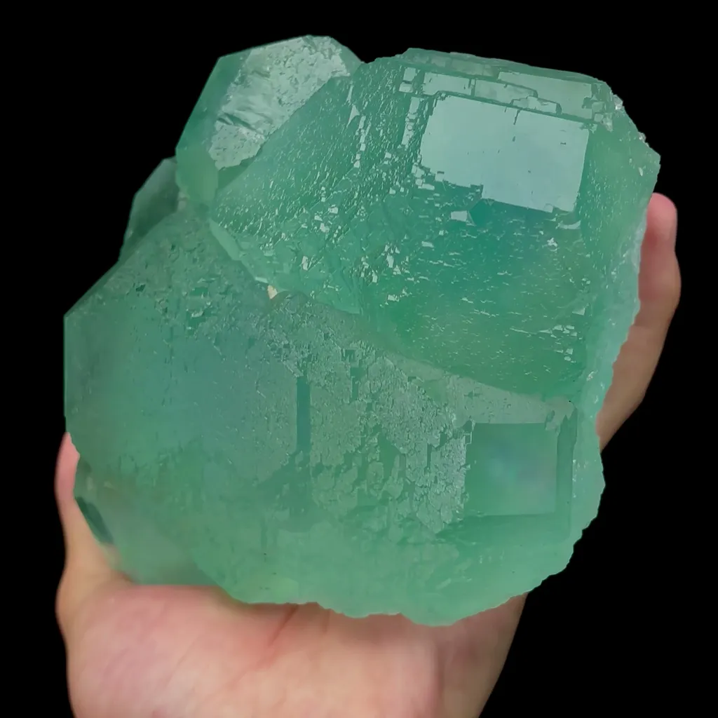 Natural Large Green Fluorite Mineral Specimen,High Quality Specimen,FUJIAN,CHINA(145*110*77mm) - image 3