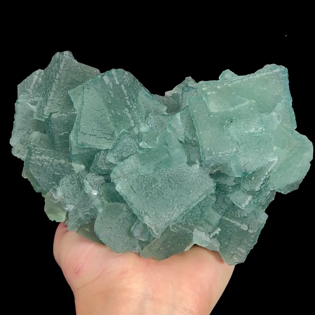 Natural Large Green Fluorite Mineral Specimen,High Quality Specimen,FUJIAN,CHINA(170*100*60mm) image
