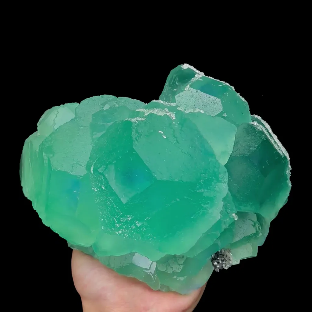 Natural Large Green Fluorite Mineral Specimen,High Quality Specimen,FUJIAN,CHINA(205*170*105mm) image