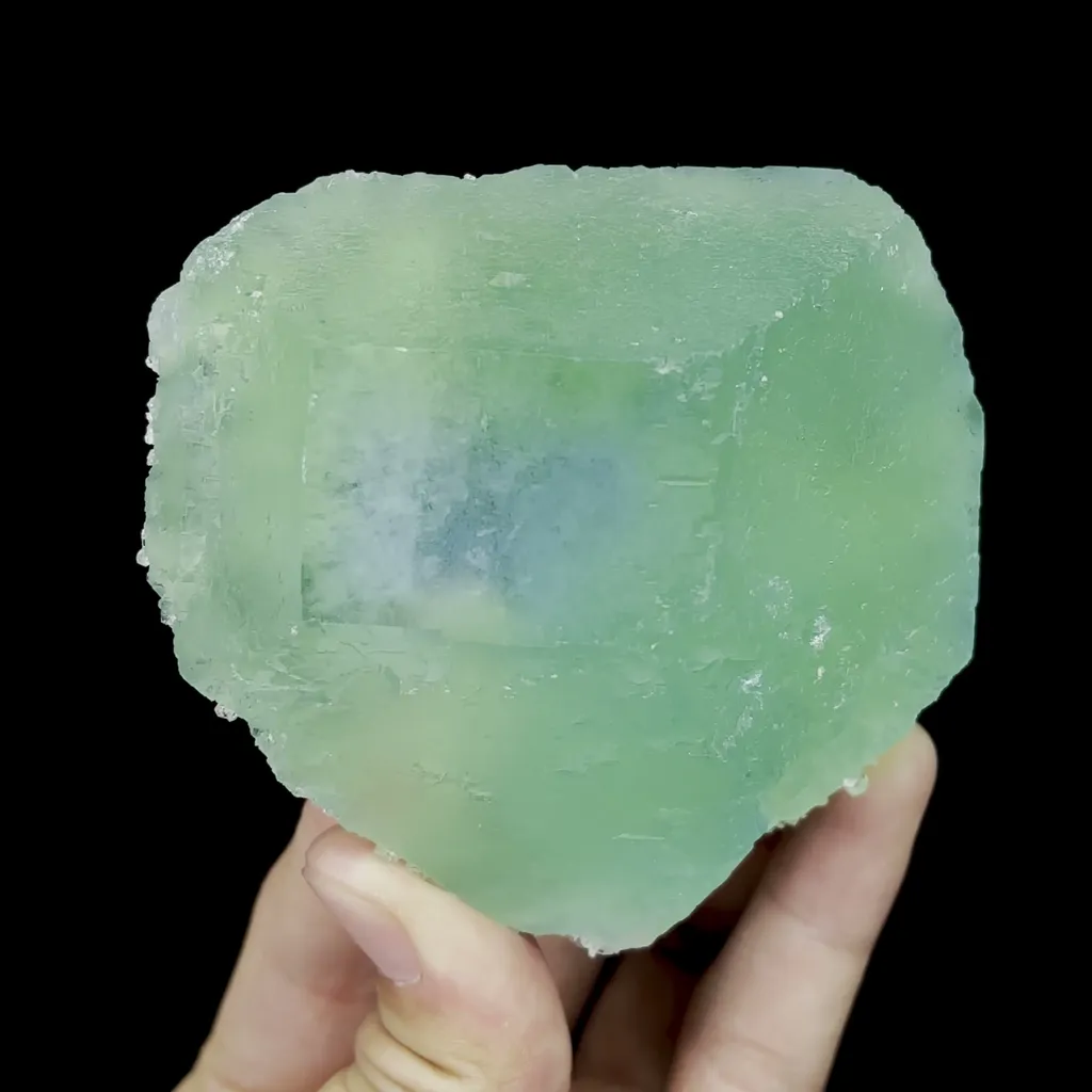 Natural Large Green Fluorite Mineral Specimen,High Quality Specimen,FUJIAN,CHINA(80*88*44mm) image