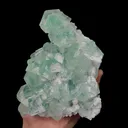 Natural Large Green Fluorite Mineral Specimen,High Quality Specimen,XIANGHUALING,HUNAN,CHINA(116*93*160mm) - image 2