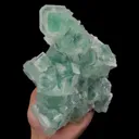 Natural Large Green Fluorite Mineral Specimen,High Quality Specimen,XIANGHUALING,HUNAN,CHINA(116*93*160mm) - image 1
