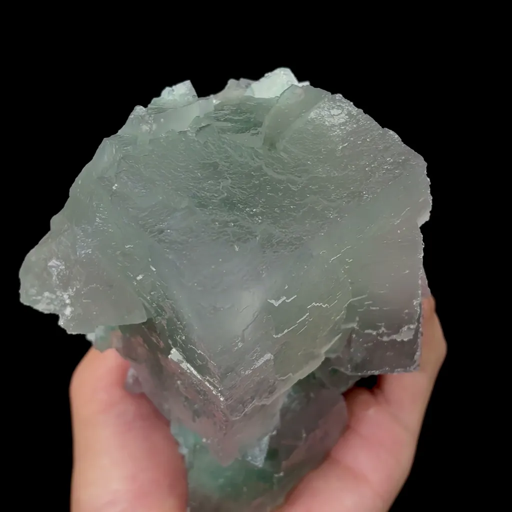 Natural Large Green Fluorite Mineral Specimen,High Quality Specimen,XIANGHUALING,HUNAN,CHINA(125*95*76mm) - image 3